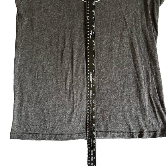 💥Wendy's Restaurant Work Shirt Adult size Medium Dark Gray Baconator Breakfast - Picture 10 of 10